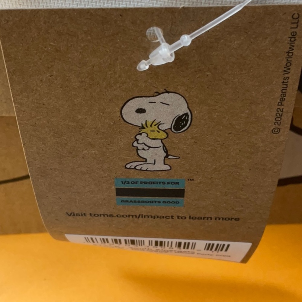 🐾 TOMS X PEANUTS ALPARGATA SHOE BUNDLE 🐾 NWT 🐾 - Picture 10 of 15